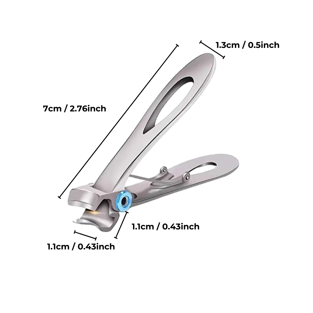 Wide Jaw Nail Clippers for Thick Nails - Zoozto