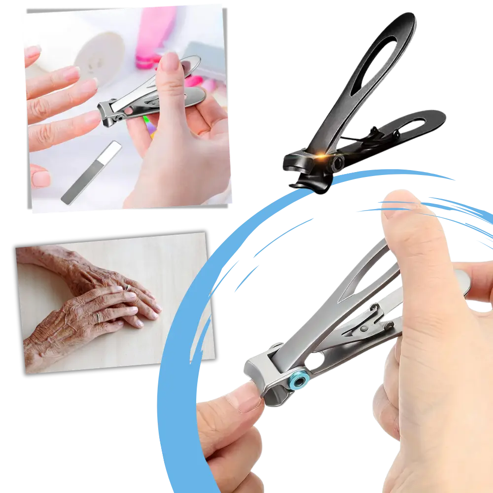 Wide Jaw Nail Clippers for Thick Nails - Zoozto