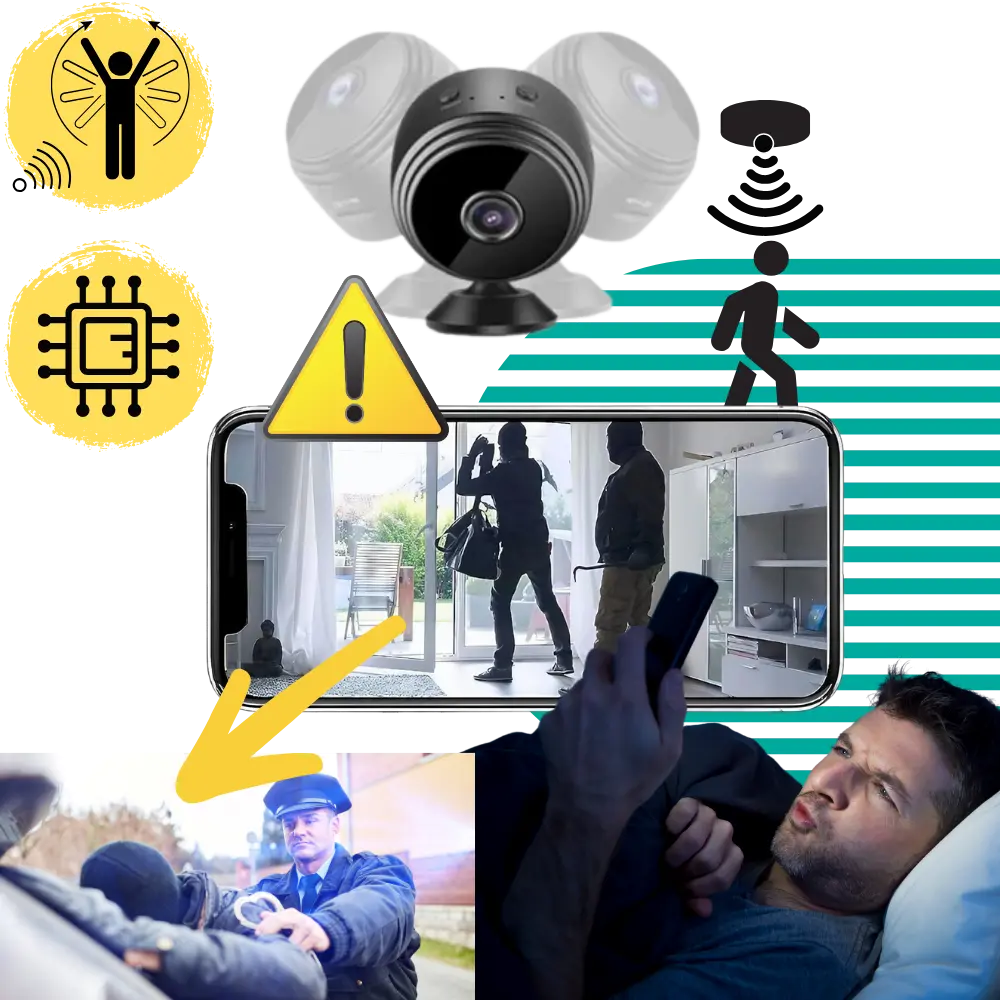 Wireless Mini Security Camera - Zoozto