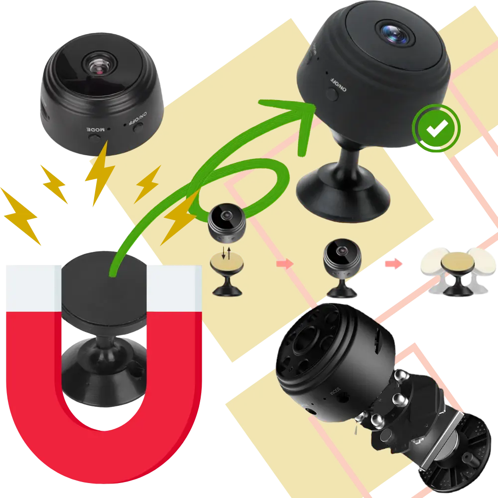 Wireless Mini Security Camera - Zoozto