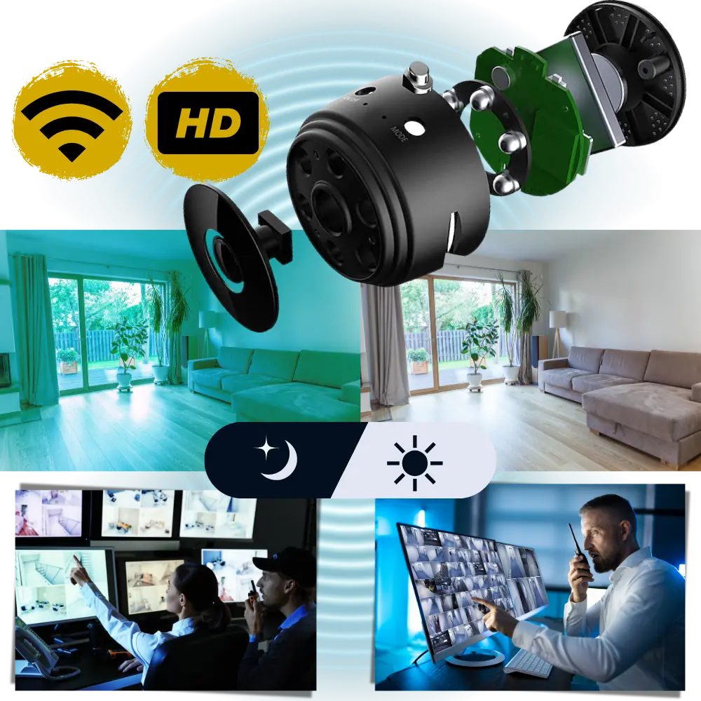Wireless Mini Security Camera - Zoozto