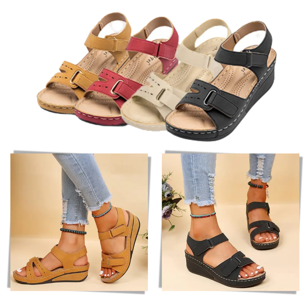 Womens Orthopedic Sandals with Arch Support - Zoozto