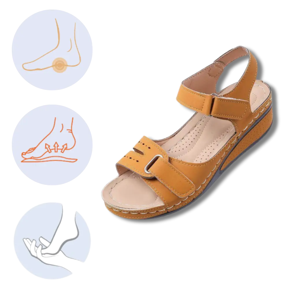Womens Orthopedic Sandals with Arch Support - Zoozto