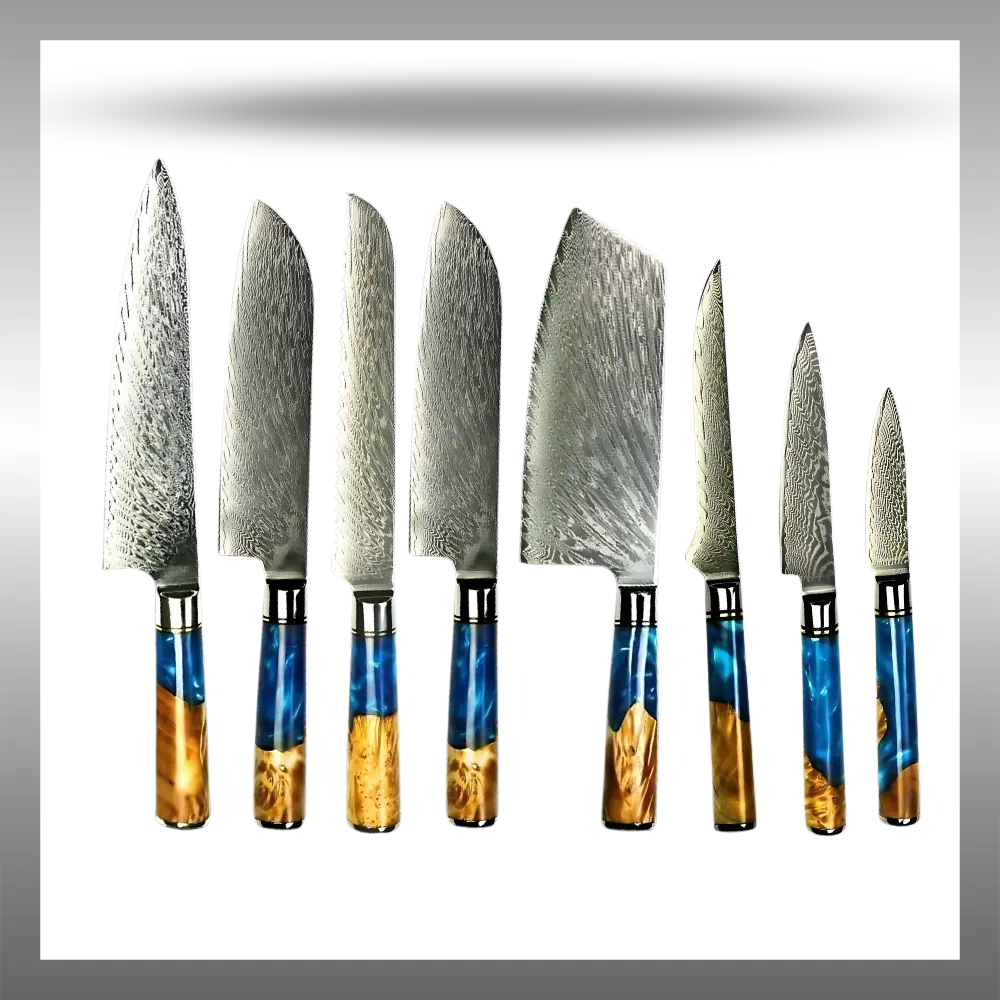 Yellow Sea Series Japanese Knives Set - Zoozto